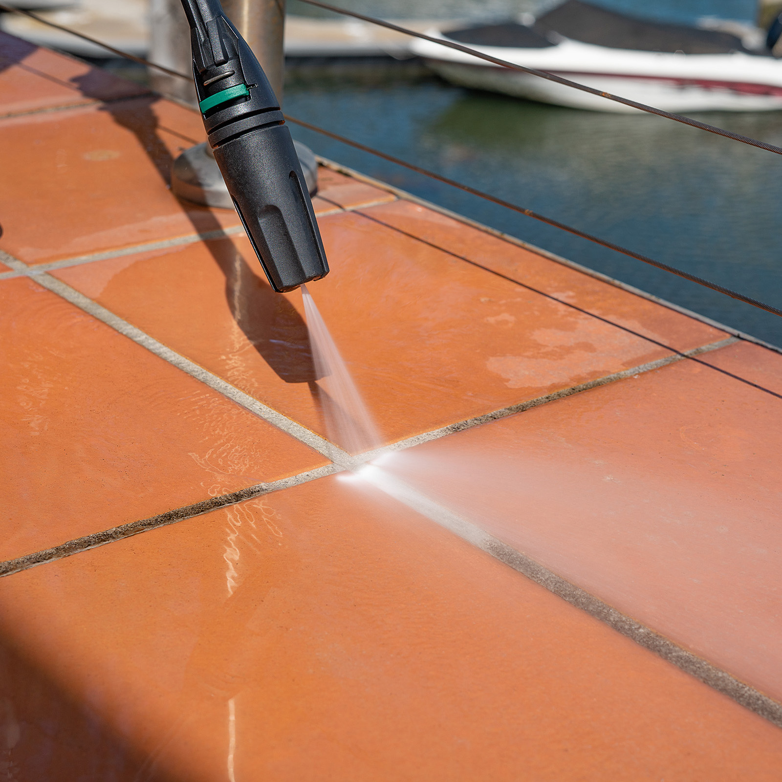 Gerni Variable Spray Nozzle - Paving Ground Floor Tile Grout Pressure Clean