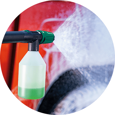 Feature Icon - Super Foam Sprayer - No Chemical Pass Through