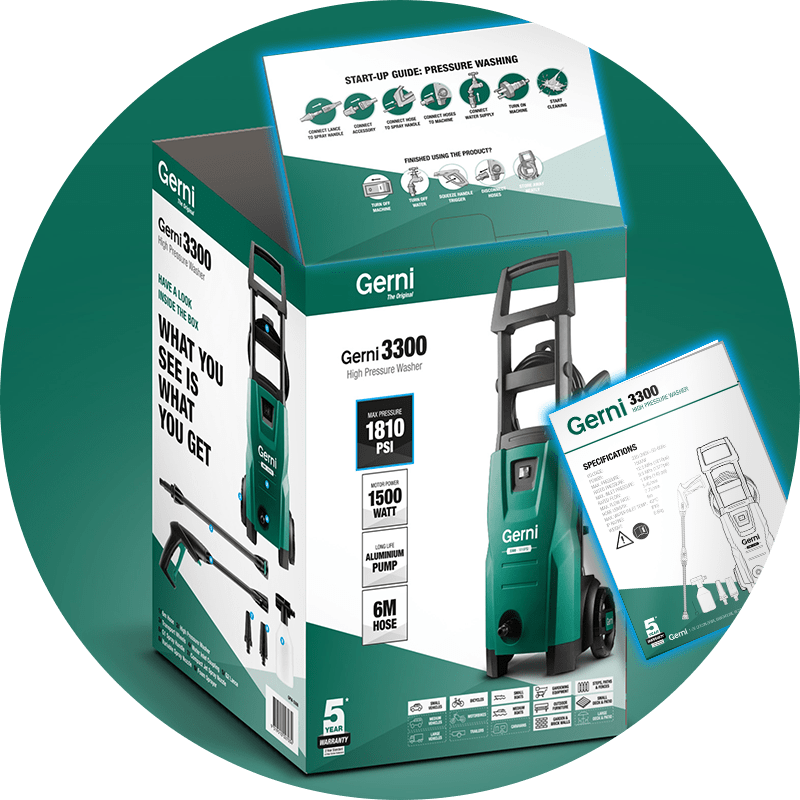News Icon - Gerni Packaging - Start Up Guide Manual